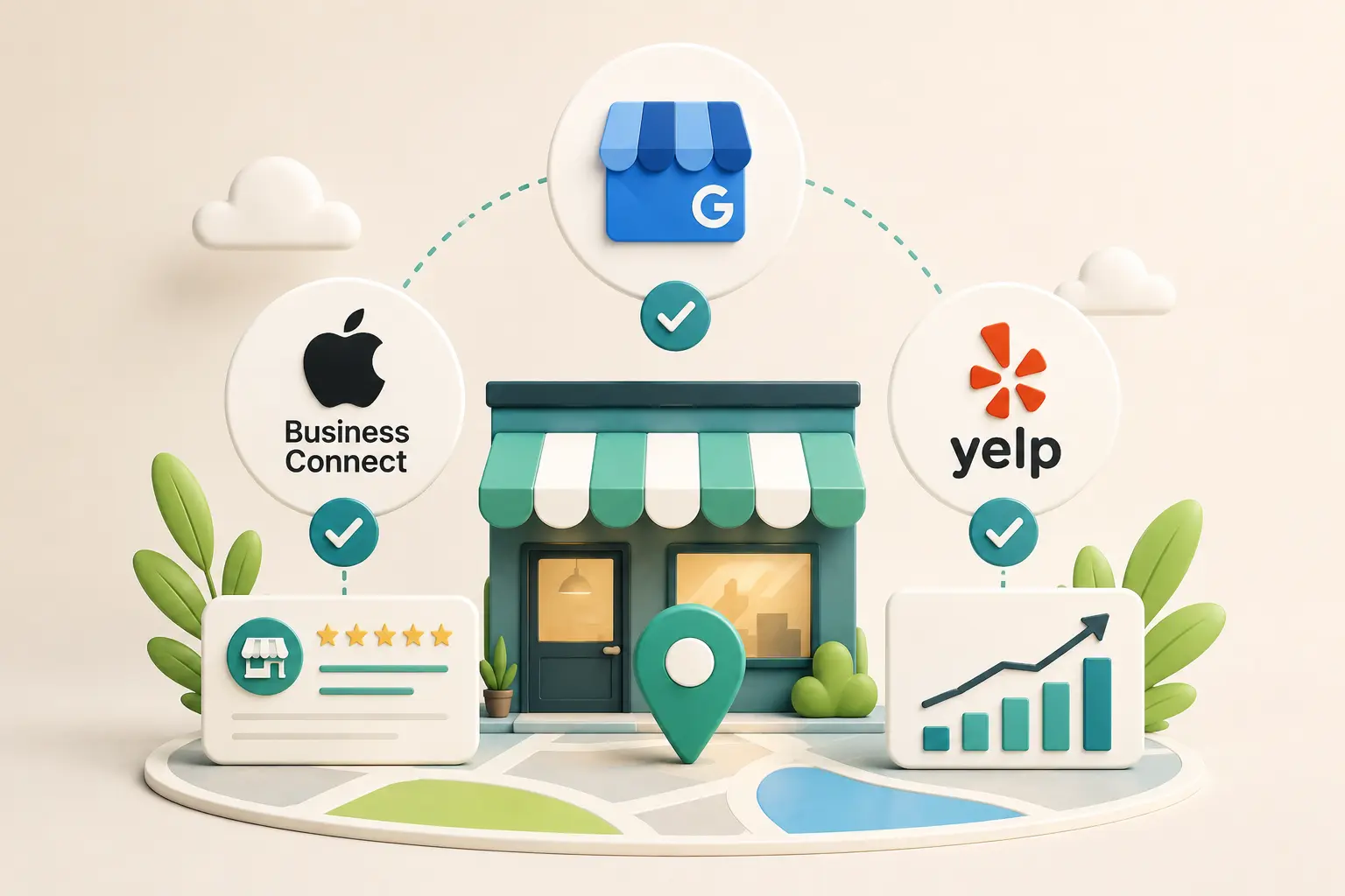 Own Your Local Search: Google Business Profile, Apple Business Connect & Yelp Optimization primary image