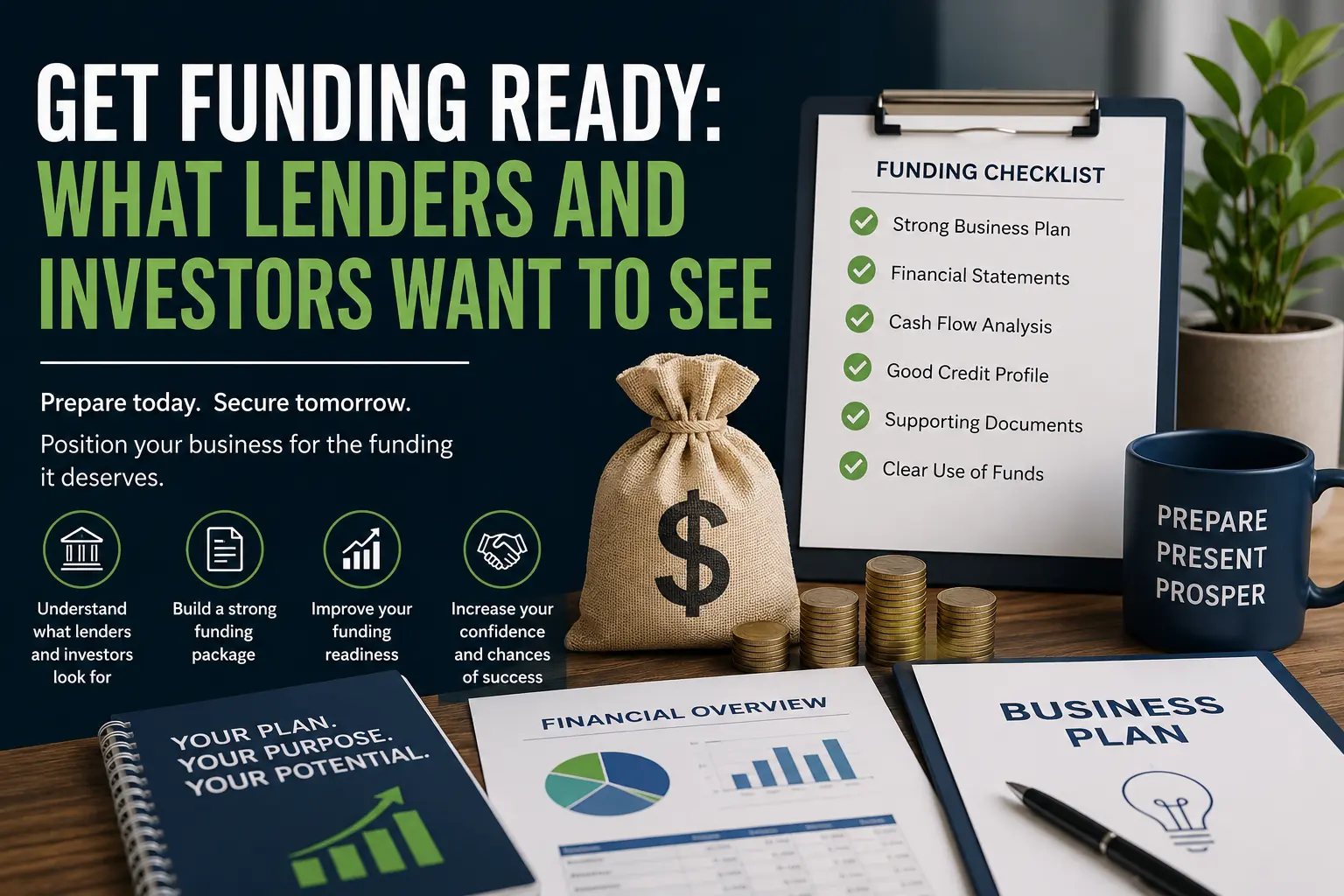 Get Funding Ready: What Lenders and Investors Want to See