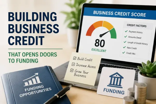 Building Business Credit That Opens Doors to Funding (Recording) primary image